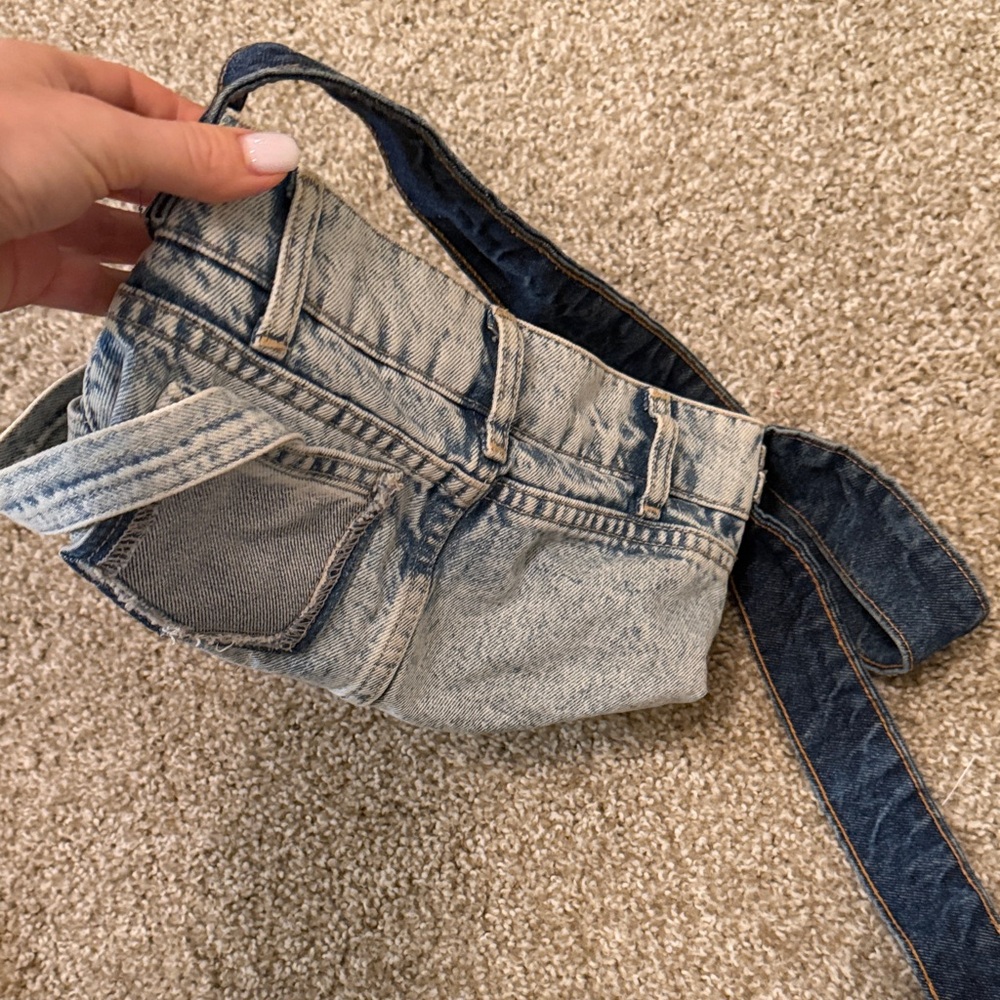 Denim Shoulder Bag - Picture 9 of 9